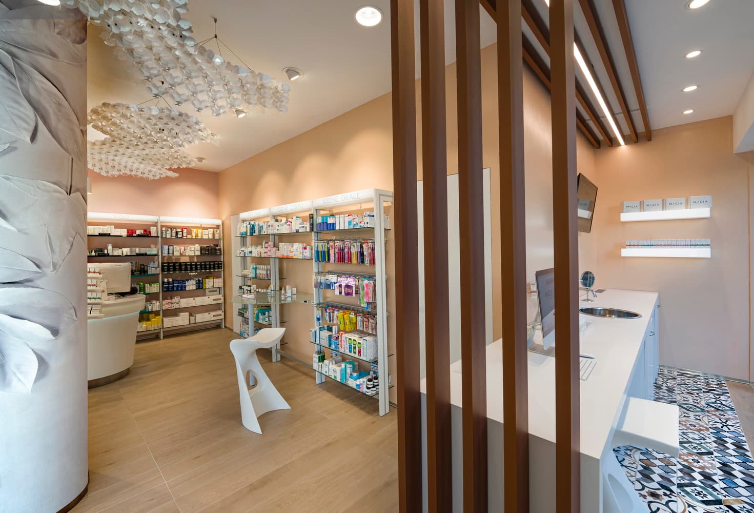Parafarmacia Macia Lab — realizzazione Sartoretto Verna